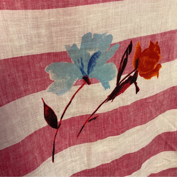 Cotton Striped Floral Handmade Set - Picture 5 of 6